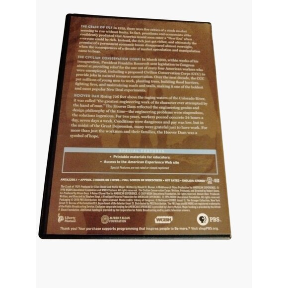American Experience The 1930s DVD 2010 5 Disc Set PBS Documentary Collection - Picture 13 of 15